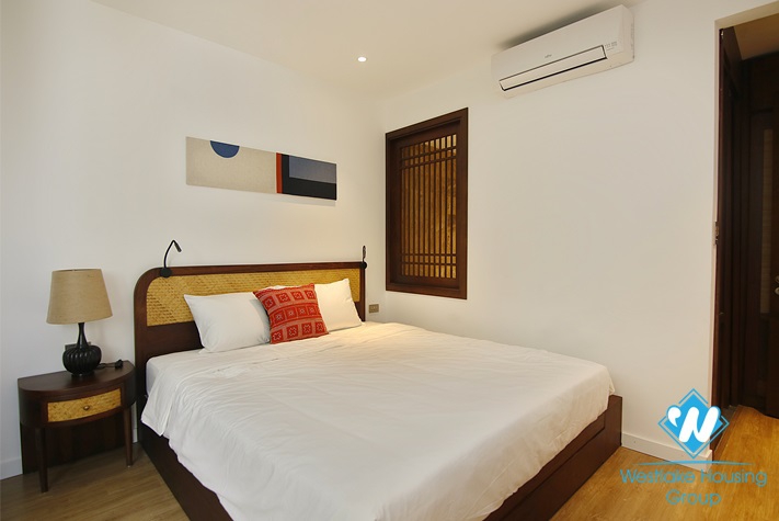 Serviced apartment for rent in Hoan Kiem District, absolutely quiet area